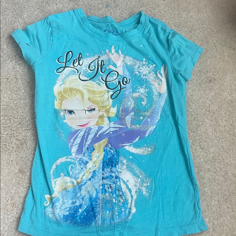Kids large Elsa tee-shirt